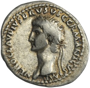 Roman Imperial, Nero Claudius Drusus, Denarius