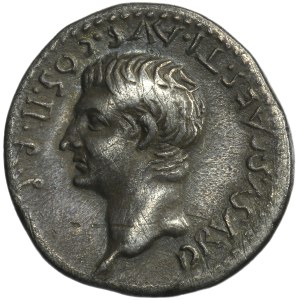 Roman Imperial, Tiberius and Drusus, Drachm - RARE