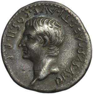 Roman Imperial, Tiberius and Drusus, Drachm - RARE