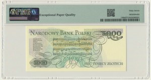 5,000 gold 1986 - BE - PMG 67 EPQ
