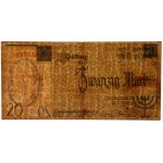 20 marek 1940 - num.1 ze znakiem wodnym - PMG 30 - RZADKI