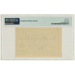 Danzig, 5 miliarden Mark 1923 - watermark squares - PMG 65 EPQ