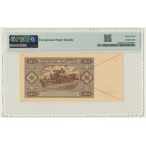 10 złotych 1948 - SPECIMEN - AD - PMG 67 EPQ