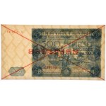 500 złotych 1947 - SPECIMEN - X 789000 - PMG 66 EPQ