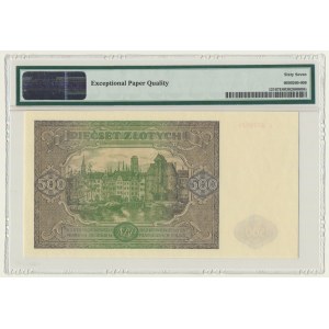 500 złotych 1946 - I - PMG 67 EPQ