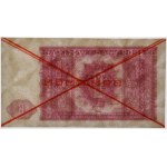 1 złoty 1946 - SPECIMEN - PMG 66 EPQ - czerwony nadruk