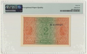2 marki 1916 - Generał - B - PMG 66 EPQ