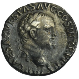 Roman Imperial, Vespasian, Denarius