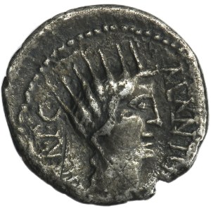 Roman Republic, Marcus Antonius, Denarius 42 BC