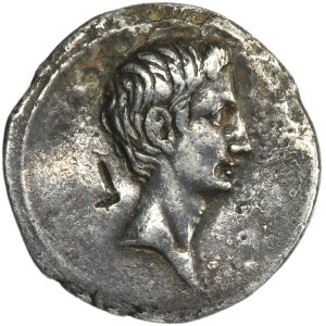 Roman Imperial, Octavian Augustus, Denarius