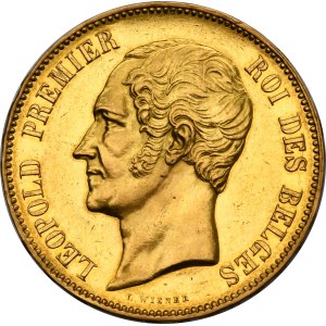 Belgium, Leopold I, 100 Francs Brussels 1853 - VERY RARE
