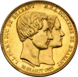 Belgium, Leopold I, 100 Francs Brussels 1853 - VERY RARE