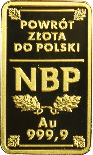 100 zloty 2019 - The Return of Gold to Poland