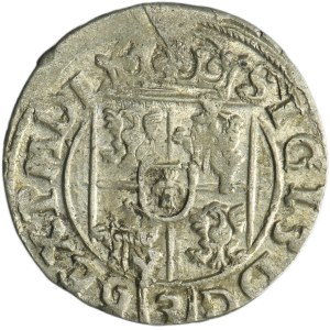 Zygmunt III Waza, Półtorak Bydgoszcz 1616 - herb Sas