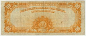 USA, Gold Certificate, 10 Dollars 1907 - Teehee & Burke -