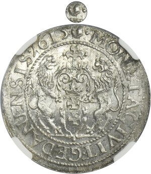 Sigismund III Vasa, 1/4 Thaler Danzig 1615 - NGC MS62