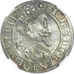 Sigismund III Vasa, 1/4 Thaler Danzig 1615 - NGC MS62