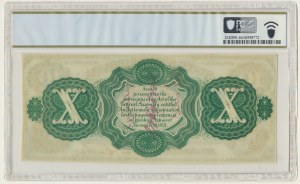 USA, Confederate States America, South Carolina, 10 Dollars 1873 - PCGS 64 PPQ