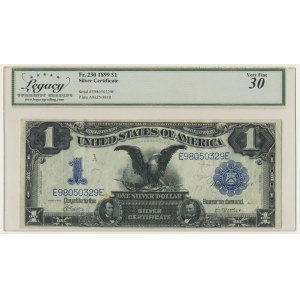 USA, Silver Certificate, 1 dolar 1899 - Napier & McClung - LEGACY 30