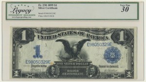 USA, Blue Seal, 1 Dollar 1899 - Napier & McClung - LEGACY 30