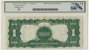 USA, Blue Seal, 1 Dollar 1899 - Napier & McClung - LEGACY 30