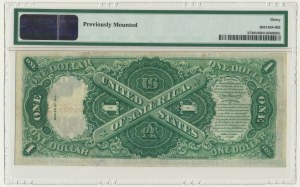 États-Unis, Sceau rouge, 1 $ 1917 - Elliott & White - PMG 30 NET