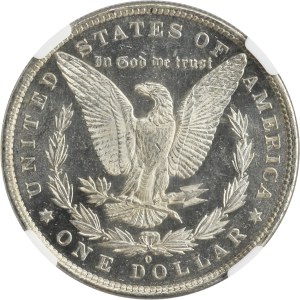 USA, 1 Dollar New Orlean 1881 - Morgan - NGC MS60 DEEP PROOF LIKE