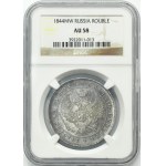 Roubel Warsaw 1844 MW - NGC AU58