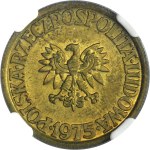 PRÓBA MOSIĄDZ, 2 złote 1975 - NGC MS62 - RZADKOŚĆ