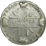 Russia, Peter I, Rouble Moscow 1722 - NGC VF DETAILS