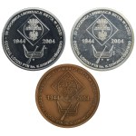 Set, Lodz Ghetto, PTN Lodz Medals (3 pcs.)