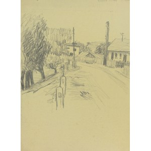 Ludwik MACIĄG (1920-2007), Road in the township