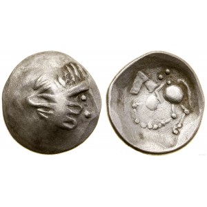 Eastern Celts, tetradrachma of the Sattelkopfpferd type, 2nd-Ith century B.C.