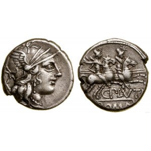 Římská republika, denár, 121 př. n. l., Řím