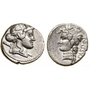 Rímska republika, denár, 78 pred n. l., Rím