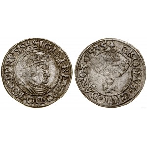 Poľsko, penny, 1535, Gdansk