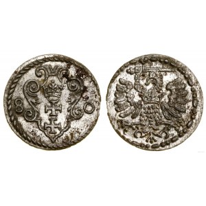 Polska, denar, 1580, Gdańsk