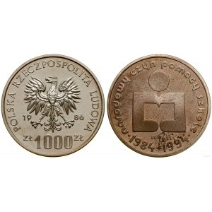 Polska, 1.000 złotych, 1986, Warszawa