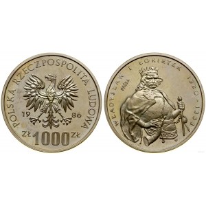 Poland, 1,000 zloty, 1986, Warsaw