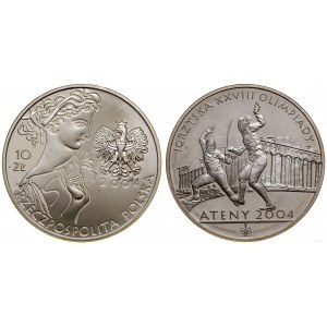 Poľsko, 10 zlotých, 2004, Varšava