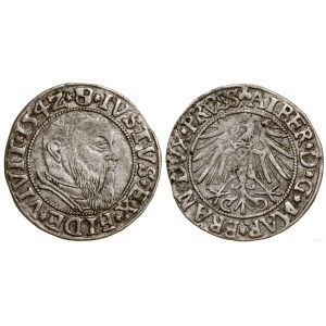 Herzogliches Preußen (1525-1657), Pfennig, 1542, Königsberg