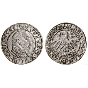Ducal Prussia (1525-1657), penny, 1546, Königsberg