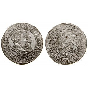 Sliezsko, penny, 1545, Krosno