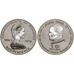 Dominika, 10 dolarów, 1979, Balerna