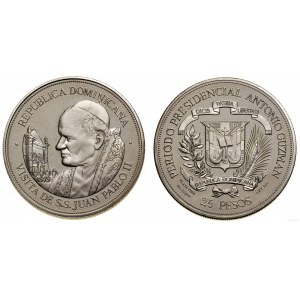 Dominikánská republika, 25 peso, 1979
