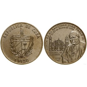 Kuba, 1 peso, 1998, Hawana