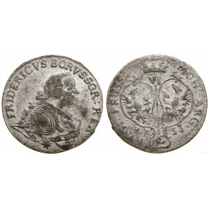 Germany, sixpence, 1753 E, Königsberg
