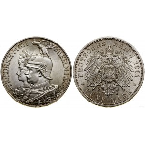 Germany, 5 marks, 1901 A, Berlin