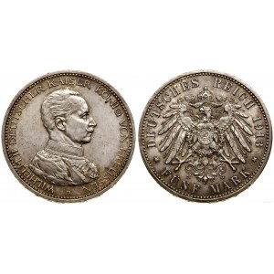 Deutschland, 5 Mark, 1913 A, Berlin