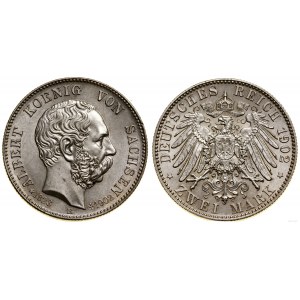 Německo, 2 posmrtné známky, 1902 E, Muldenhütten